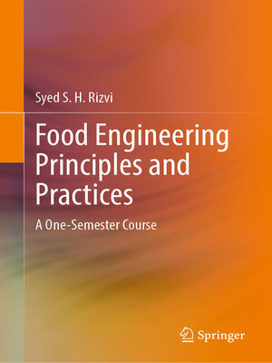 cover image of Food Engineering Principles and Practices